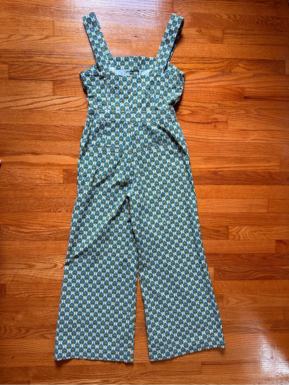 The Portside Button-Front Jumpsuit by Maeve - Picture 6 of 8
